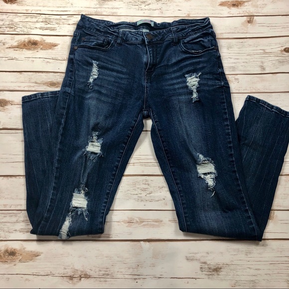 refuge Denim - Refuge Distressed Jeans size 12